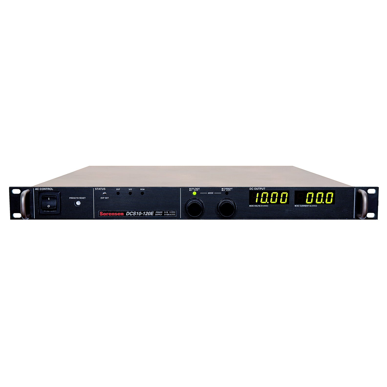 Ametek / Sorensen DCS 10-120E Programmable DC Power Supply, 0 to 10 Vdc, 0 to 120 A