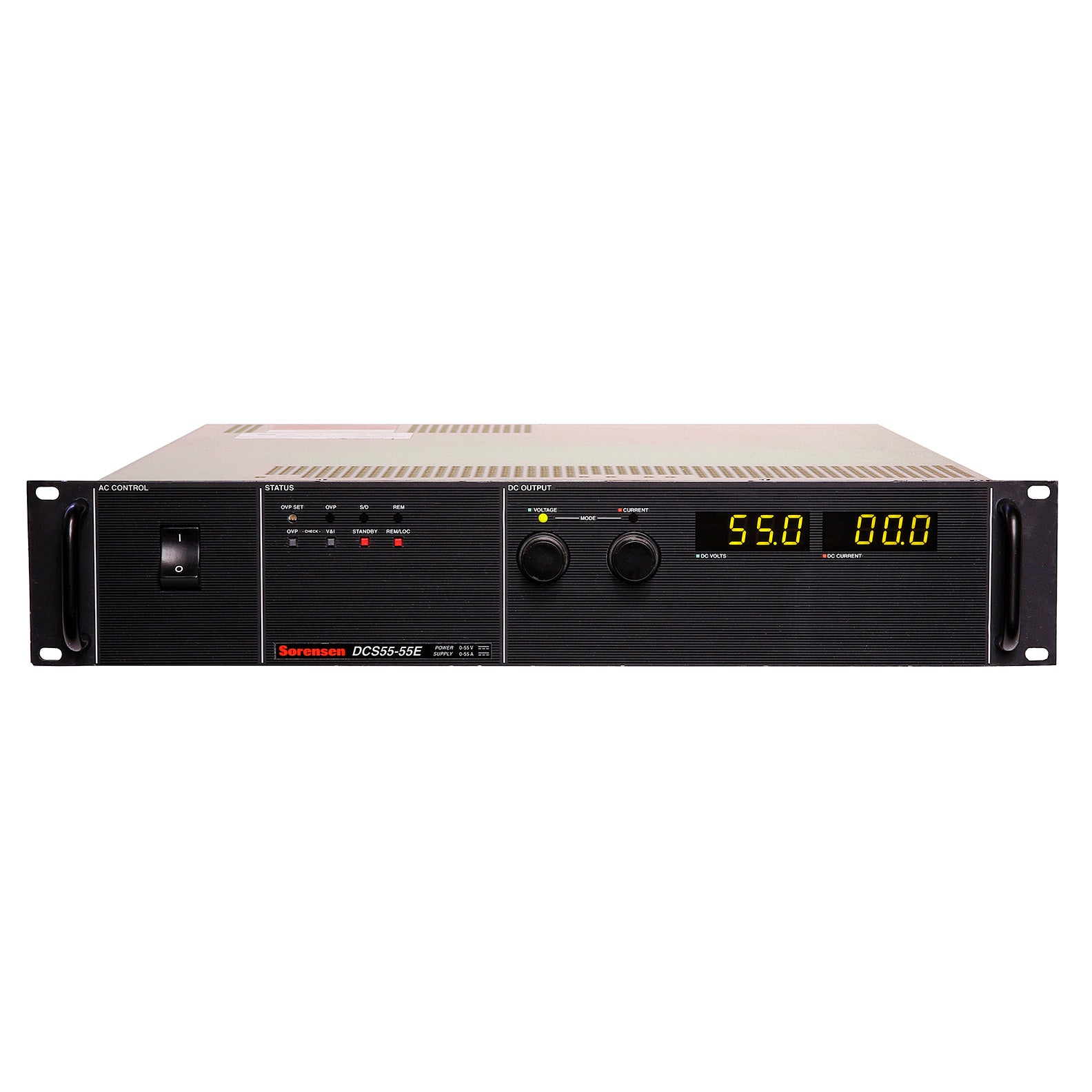 Ametek / Sorensen DCS 55-55E Programmable DC Power Supply, 0 to 55 Vdc, 0 to 55 A