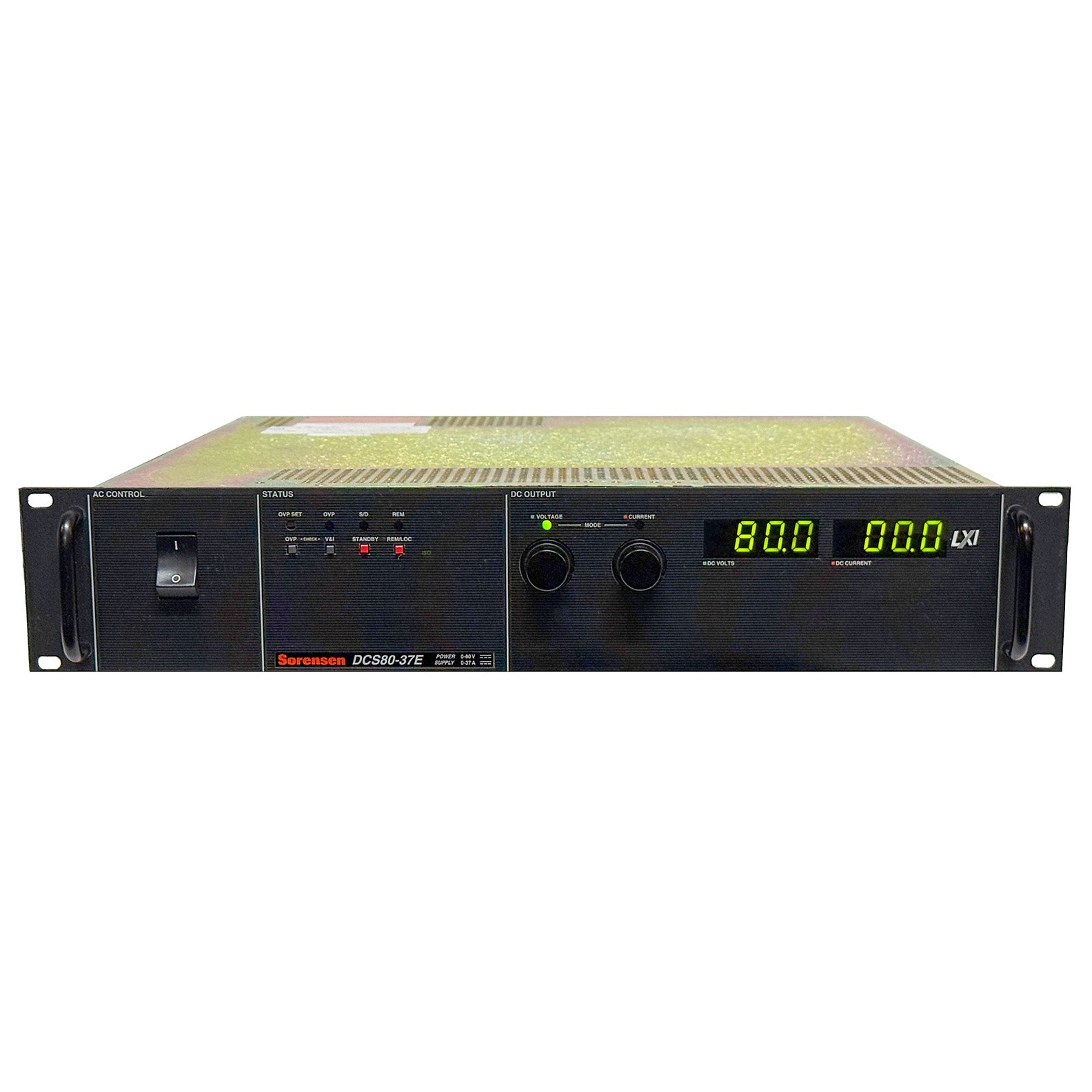 Ametek / Sorensen DCS 80-37E Programmable DC Power Supply, 0 to 80 Vdc, 0 to 37 A