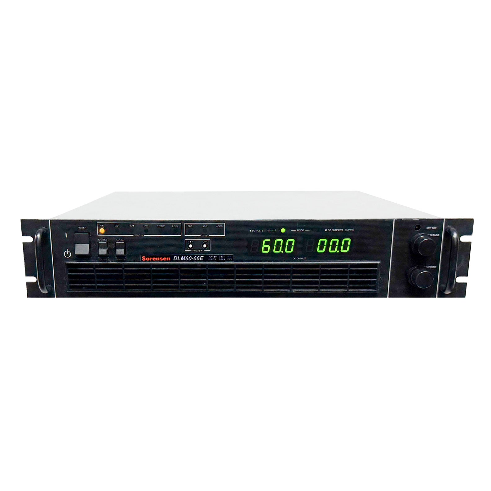 Ametek / Sorensen DLM 60-66E Programmable DC Power Supply, 0 to 60 Vdc, 0 to 66 A