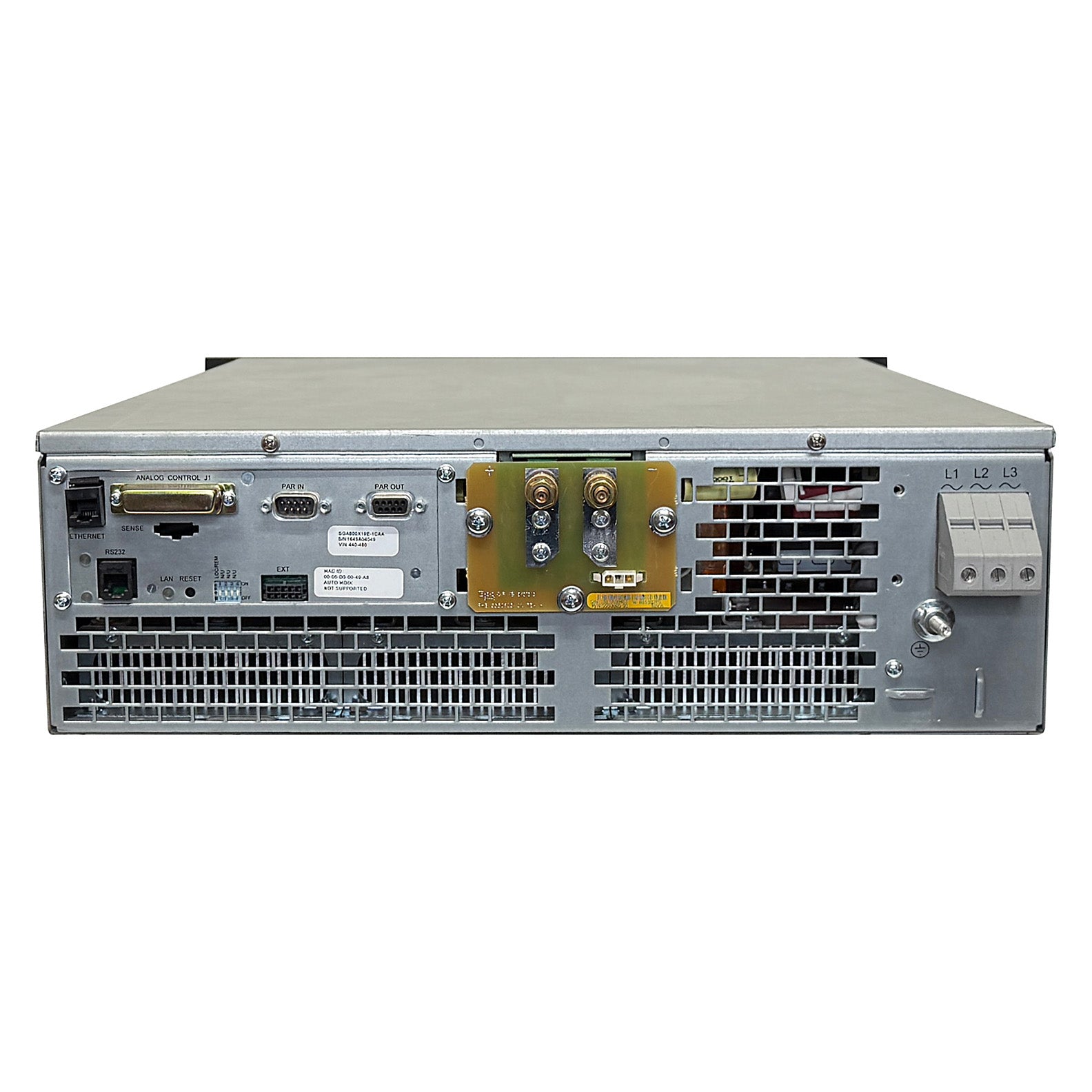 Ametek / Sorensen SGA800X19E Programmable Precision High Power DC Power Supply, 0 to 800 Vdc, 0 to 19 A