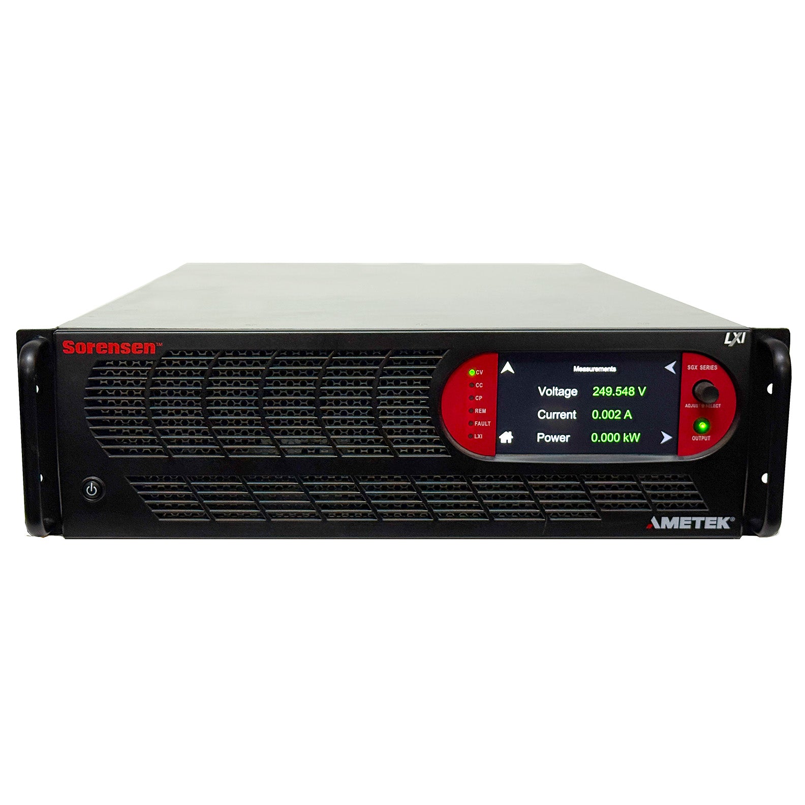 Ametek / Sorensen SGX250X40C-0ASAR Programmable Precision High Power DC Power Supply, 0 to 400 Vdc, 0 to 75 A, LAN (Copy)