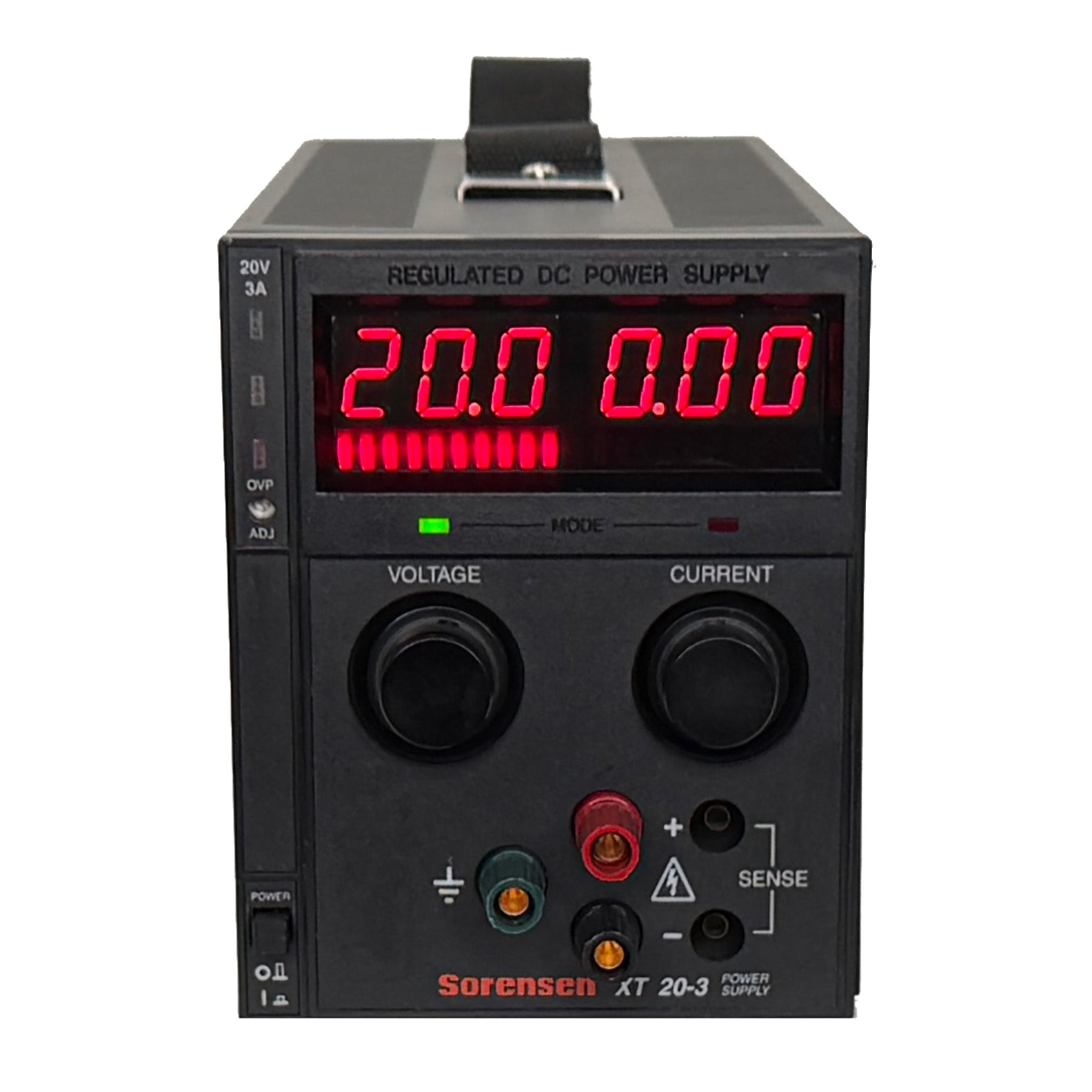 Ametek / Sorensen / Xantrex XT 20-3 Programmable DC Power Supply, 0 to 20 Vdc, 0 to 3 A