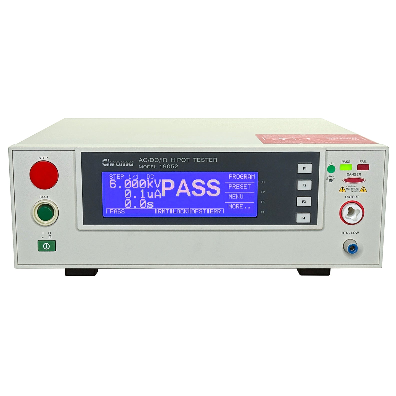 Chroma / QuadTech 19052 AC/DC/IR Hipot Tester, 5 kVac, 6 kVdc
