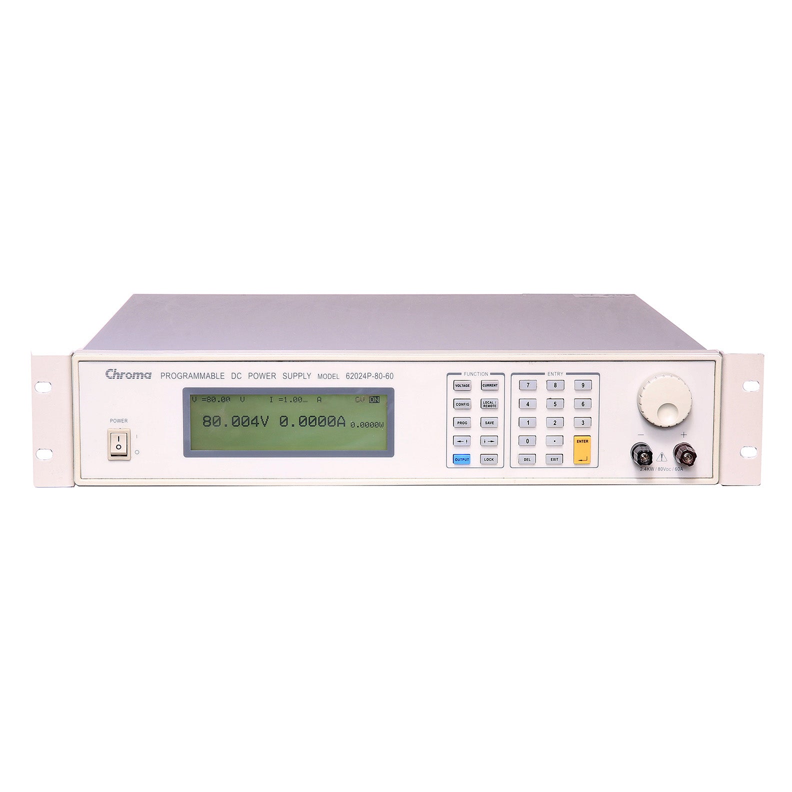 Chroma 62024P-600-8 Programmable DC Power Supply, 600V/8A, 2400W
