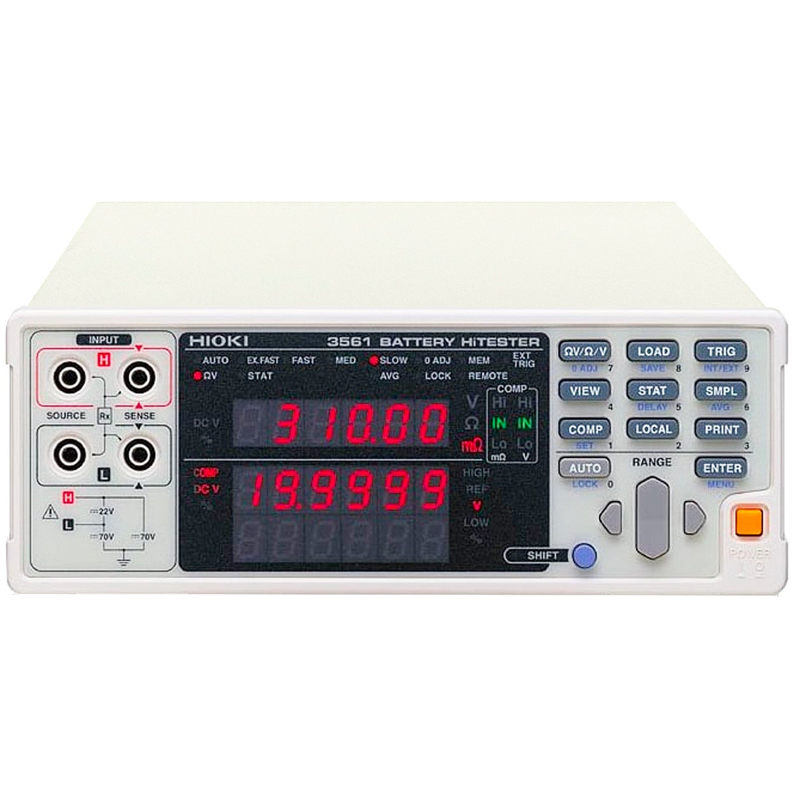 Hioki BT3561 Battery HiTester, 22 Vdc with Analog Output