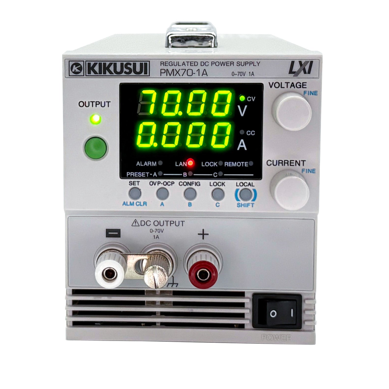Kikusui PMX70-1A Programmable DC Power Supply, 0 to 70 Vdc, 0 to 1 A Bild & Inspiration Kikusui PMX70-1A Programmable DC Power Supply, 0 to 70 Vdc, 0 to 1 A Illustration