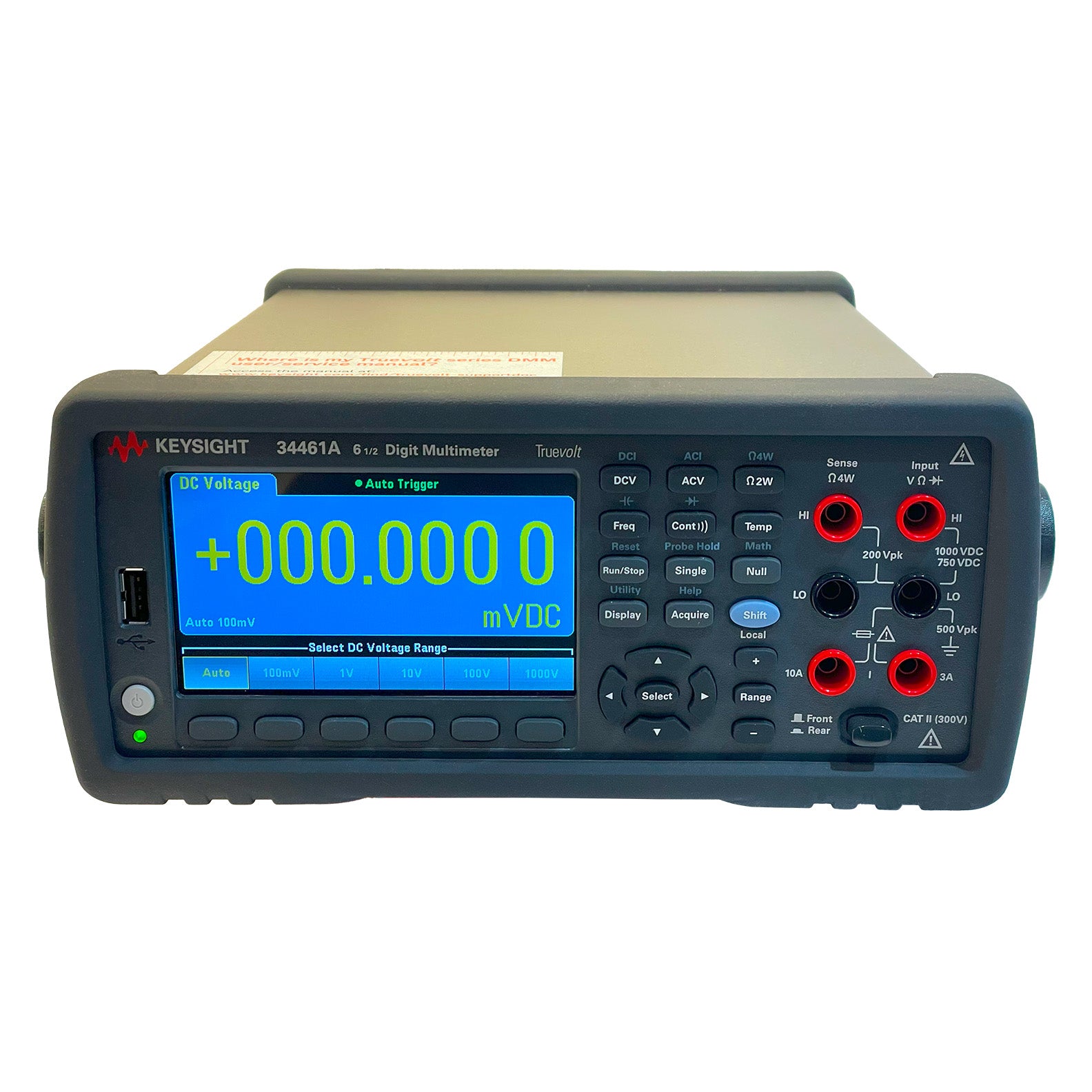 Keysight / Agilent 34461A Digital Multimeter, 6½ Digit, Truevolt DMM