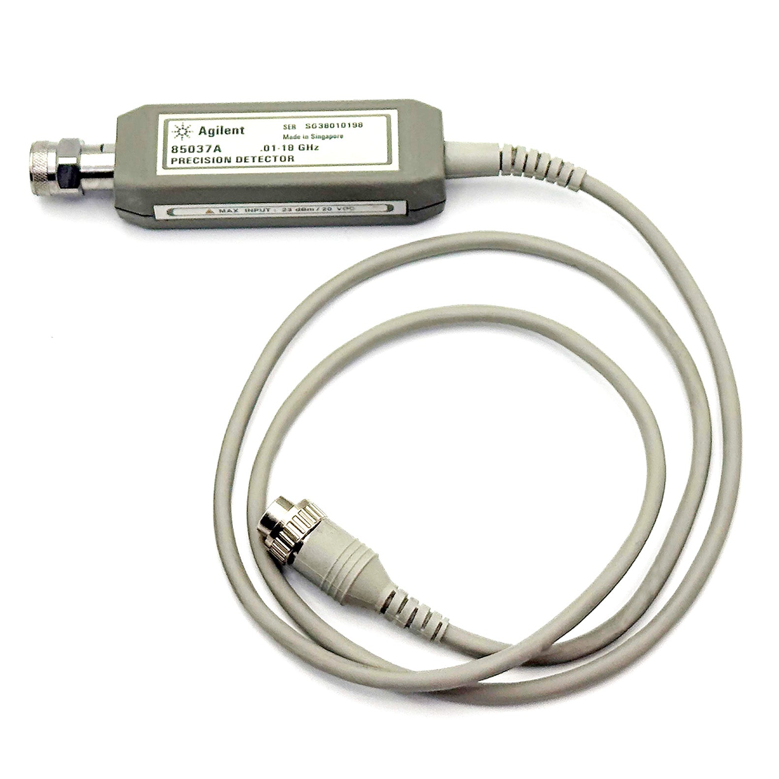 Keysight / Agilent 85037A Precision Detector, .01 to 18 GHz, N(m)