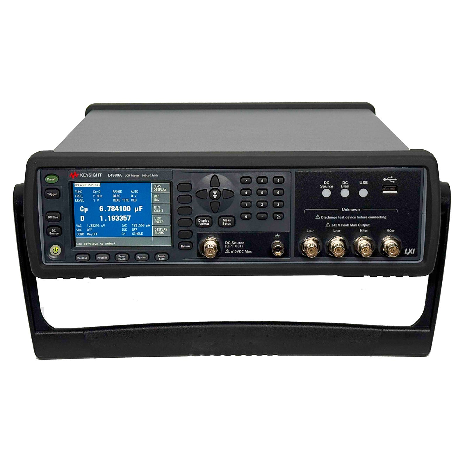 kj ページ　SCO-61/CG Keysight / Agilent E4980A 200 Precision LCR Meter, 20 Hz to 2 MHz