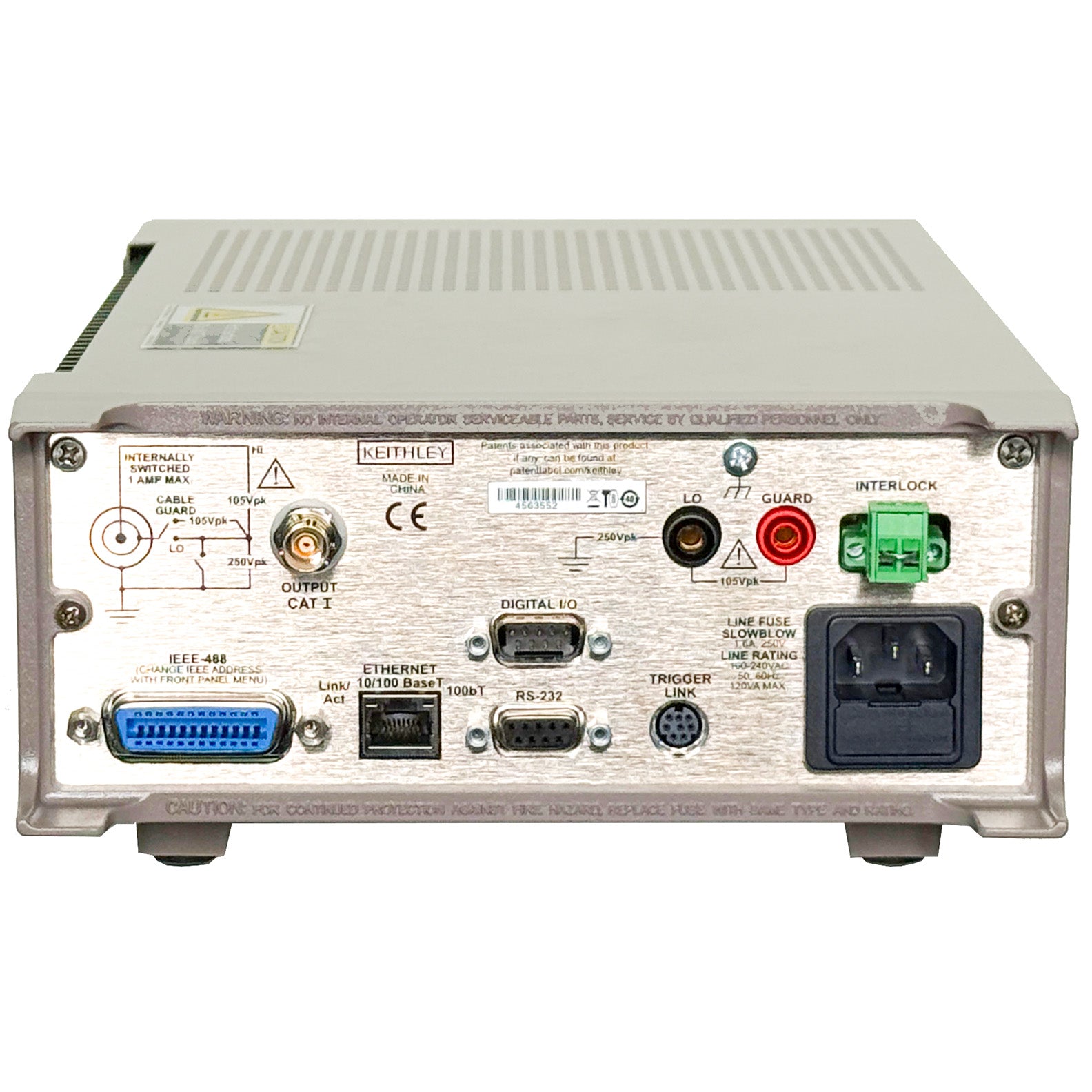 Keithley 6221 AC and DC Current Source, 100 fA to 100 mA, GPIB, RS-232, Ethernet