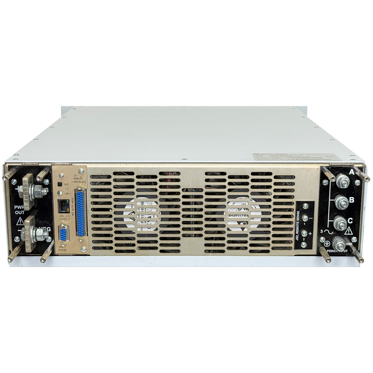 Magna-Power TSA1000-15/208 DC Power Supply, 0 to 1000 V, 0 to 115 A, 15 kW, 208 Vac