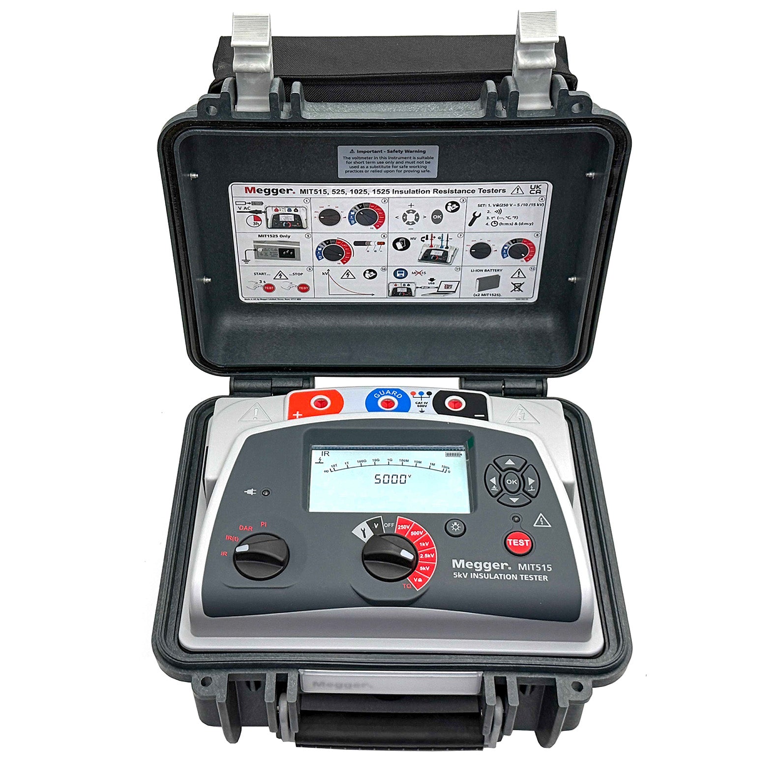 Megger / Biddle MIT515 5 kV Insulation Resistance Tester