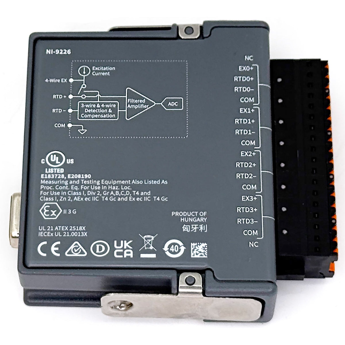 National Instruments NI-9226 8-Channel PT1000 RTD C Series Temperature Input Module