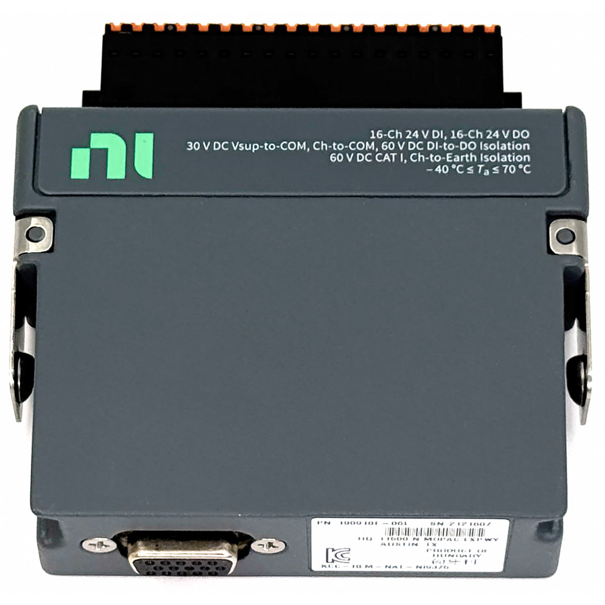 National Instruments NI-9375 32-Channel (Sinking Input, Sourcing Output) C Series Digital Module