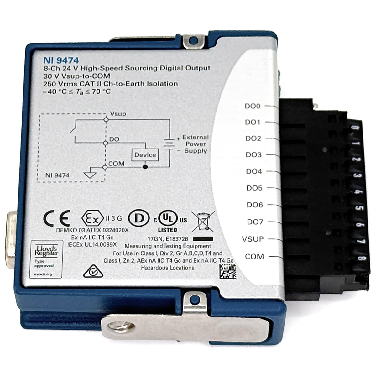 National Instruments NI-9474 8-Channel (Sourcing Output) C Series Digital Module