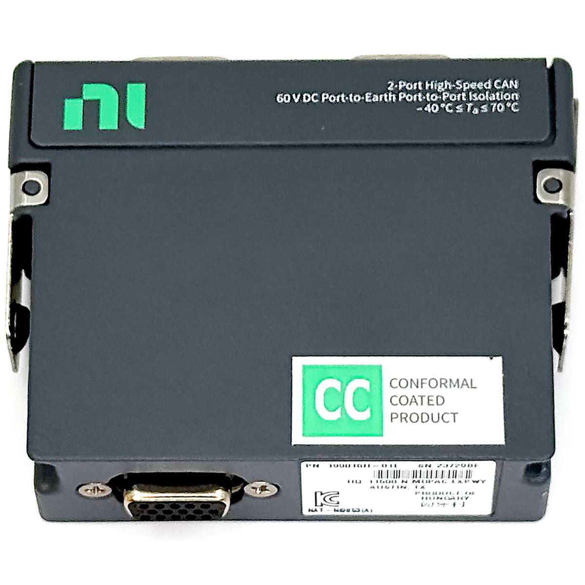 National Instruments NI-9853 2-Port, High-Speed C Series CAN Interface Module