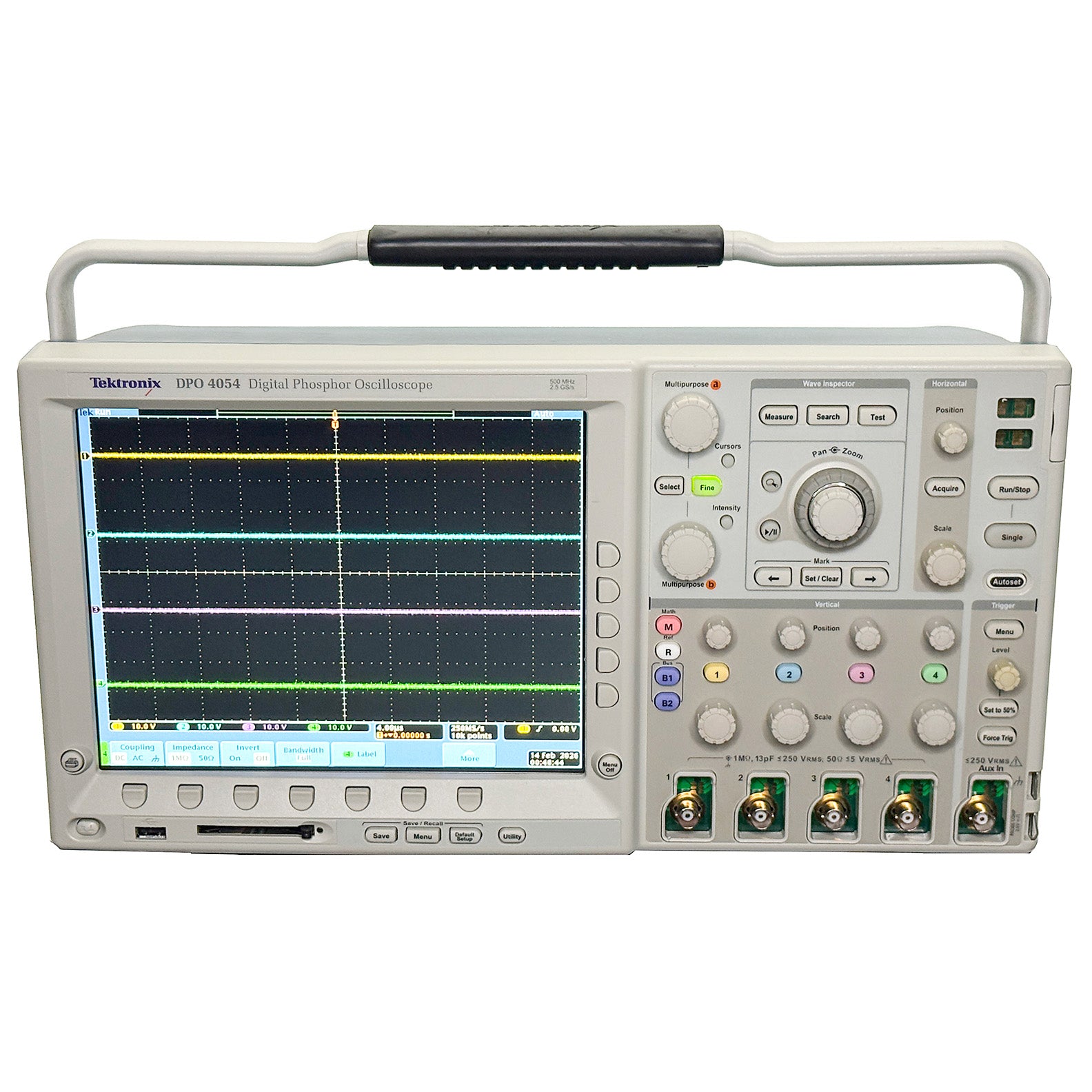 Tektronix DPO4054 Digital Phosphor Oscilloscope, 500 MHz