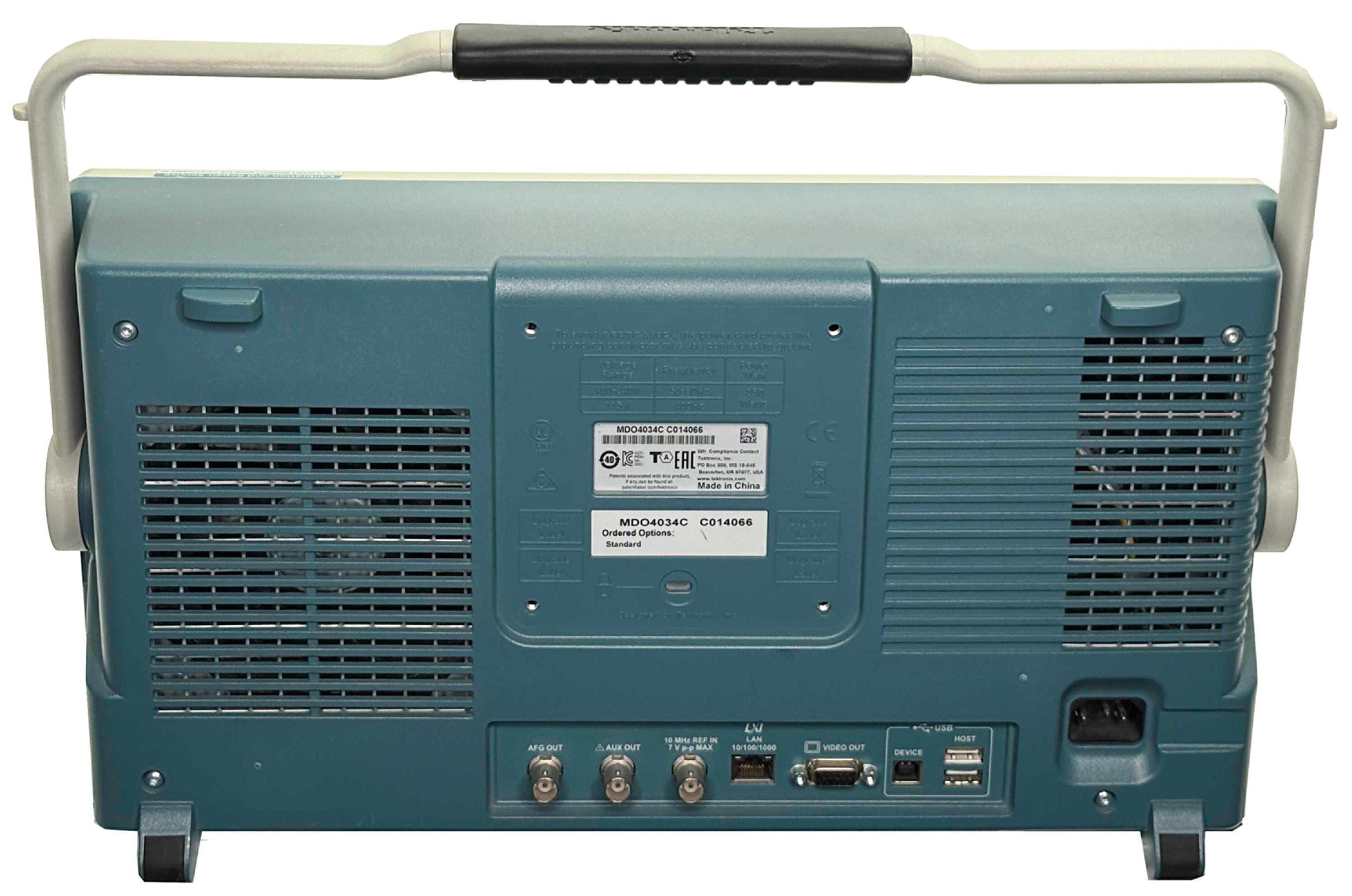 Tektronix MDO4034C Mixed Domain Oscilloscope, 350 MHz, 2.5 GS/s