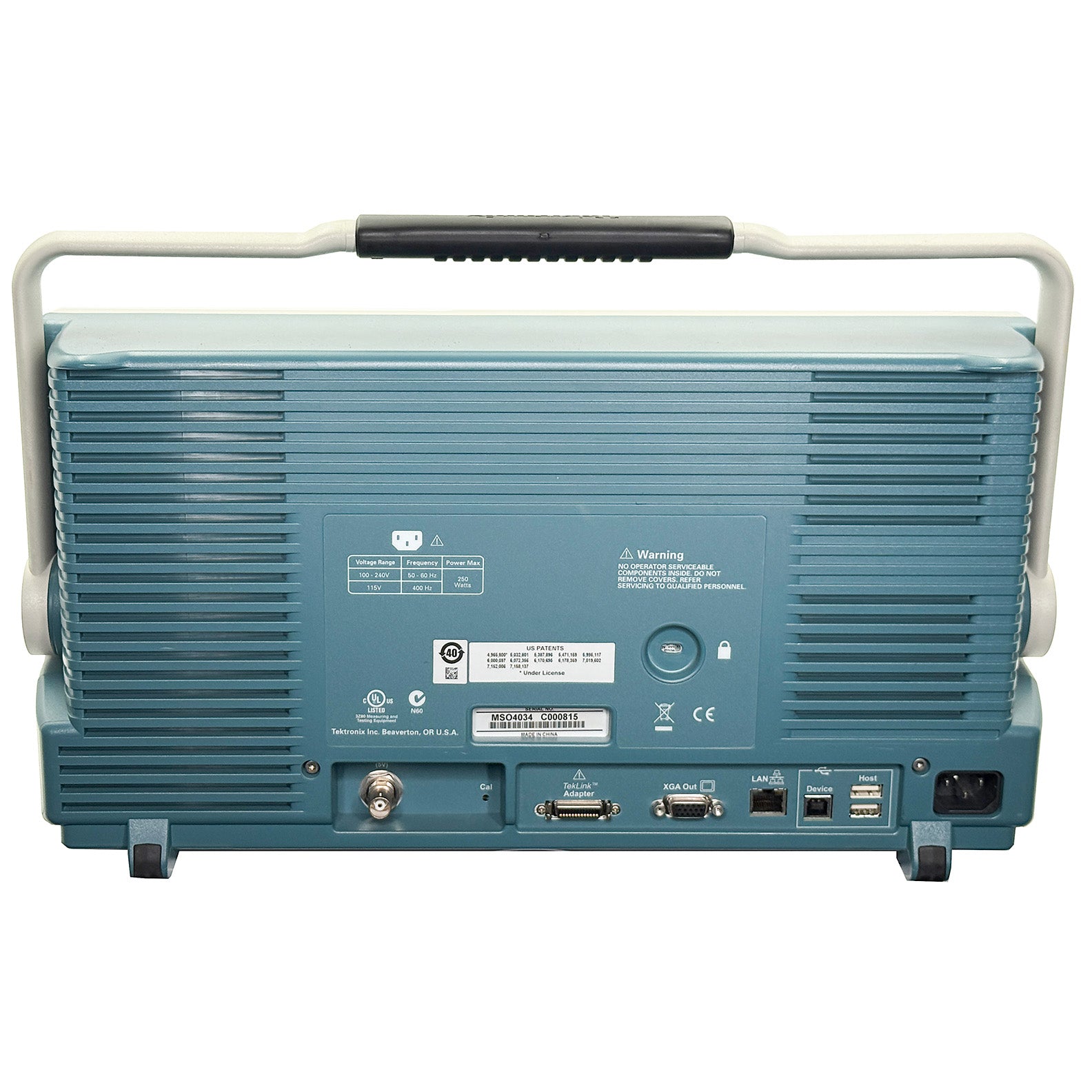 Tektronix MSO4034 Mixed Signal Oscilloscope, 350 MHz, 4 Channel, 2.5 GS/s