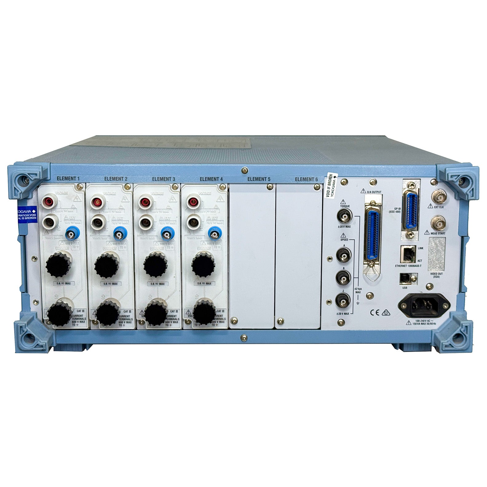 Yokogawa WT1804E Precision Power Analyzer, AC/DC, 500 V, 5A