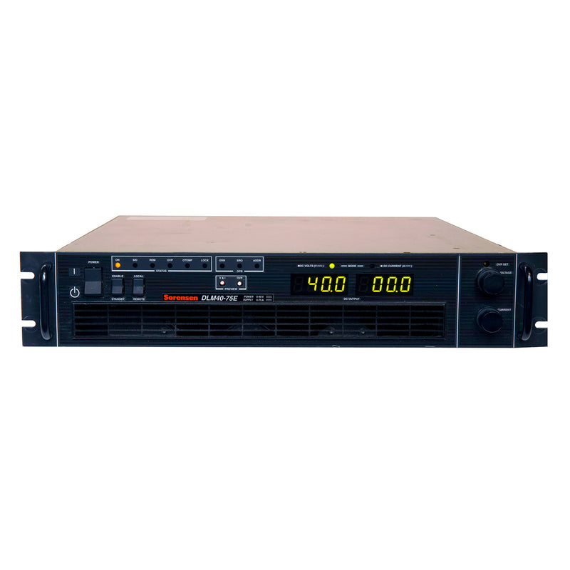 Ametek / Sorensen DLM 40-75E Programmable DC Power Supply, 0 to 40 Vdc, 0 to 75 A