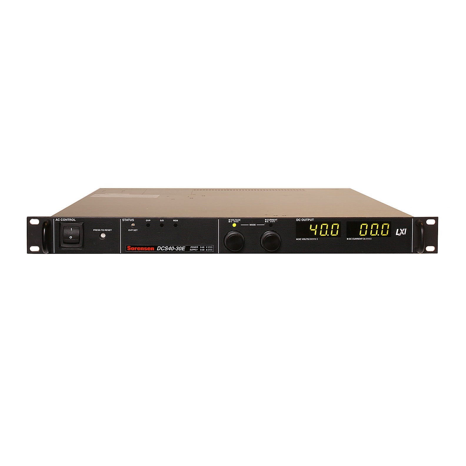 Ametek / Sorensen DCS 40-30E Programmable DC Power Supply, 0 to 40 Vdc, 0 to 30 A