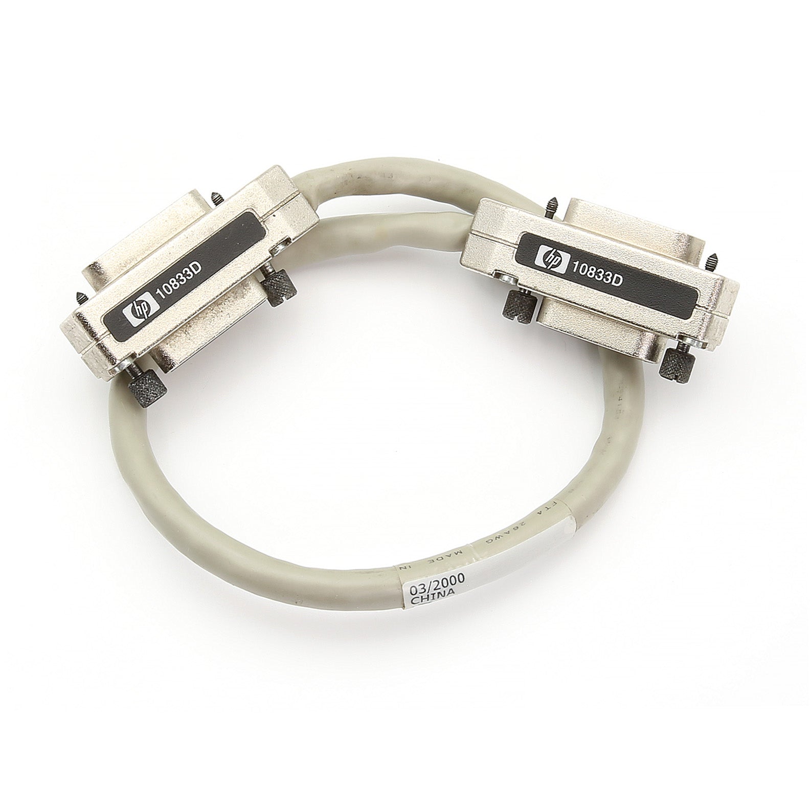 Keysight / Agilent / HP 10833D GPIB Cable, 0.5 Meter