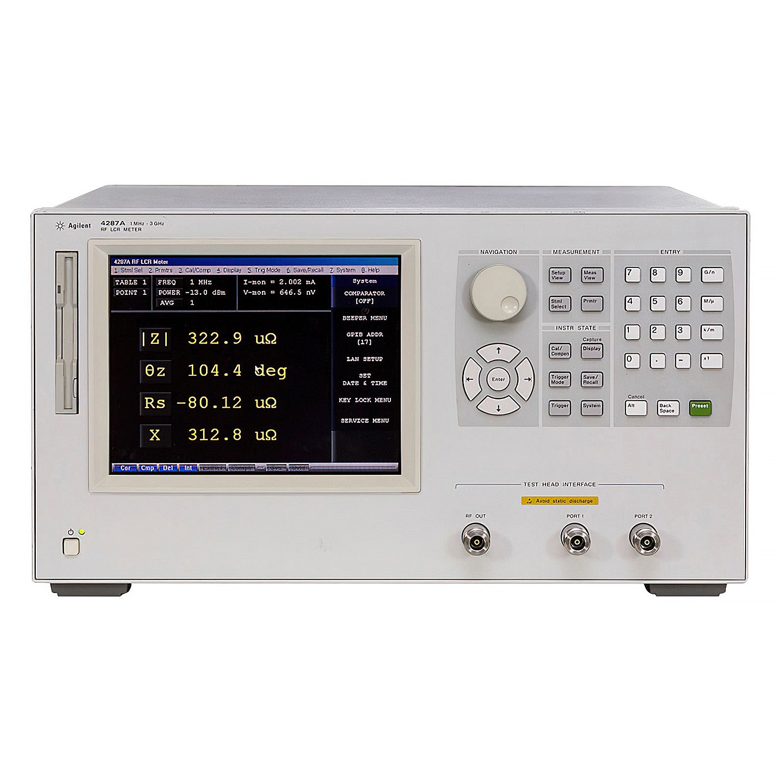 Agilent 4287A RF LCR Meter, 1 MHz to 3 GHz