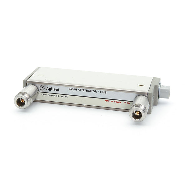 Keysight / Agilent 8494H Step Attenuator, dc to 18 GHz, 0 to 11 dB, 1 dB steps, Programmable