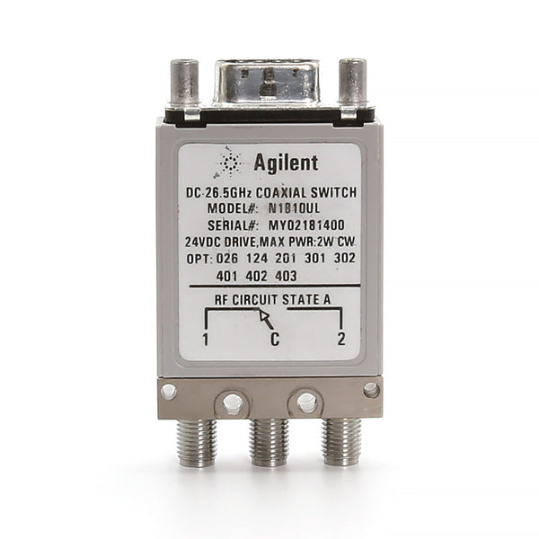 Keysight / Agilent N1810UL Coaxial Switch, SPDT