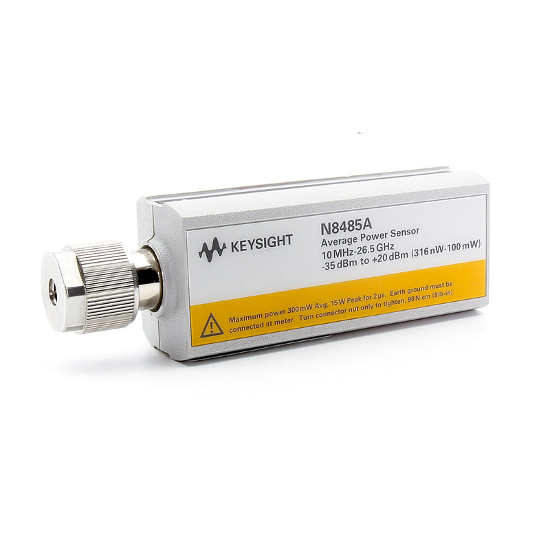 Keysight / Agilent N8485A Power Sensor, 10 MHz to 26.5 GHz, 316 nW to 100 mW, -35 to +20 dBm