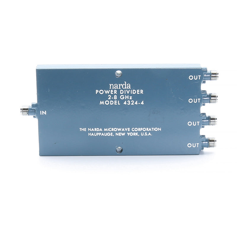 Narda 4324 Power Divider, 2.0 to 8.0 GHz, SMA(f), 30 Watt