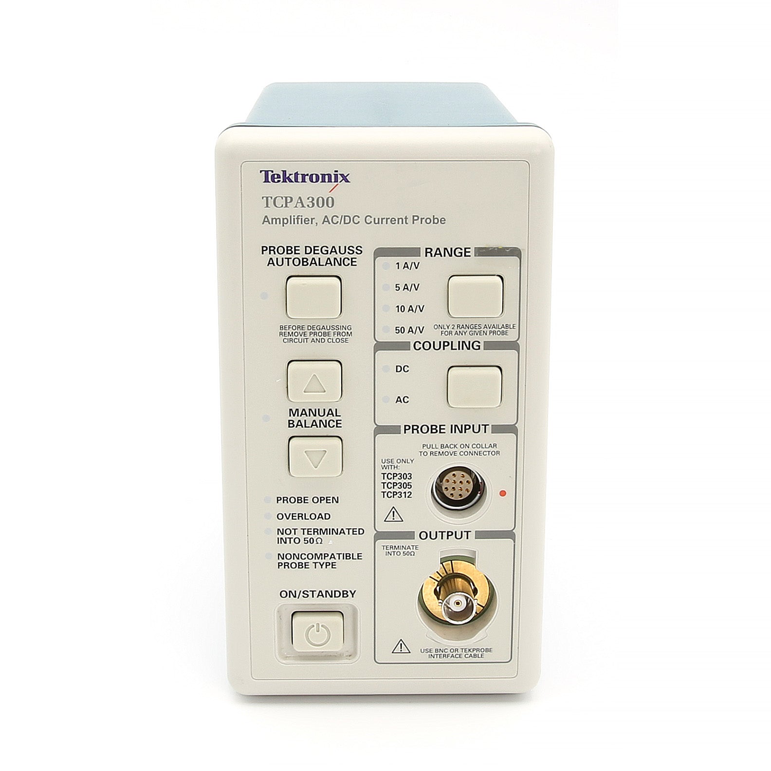 Tektronix TCPA300 AC/DC Current Probe Amplifier, dc to 100 MHz