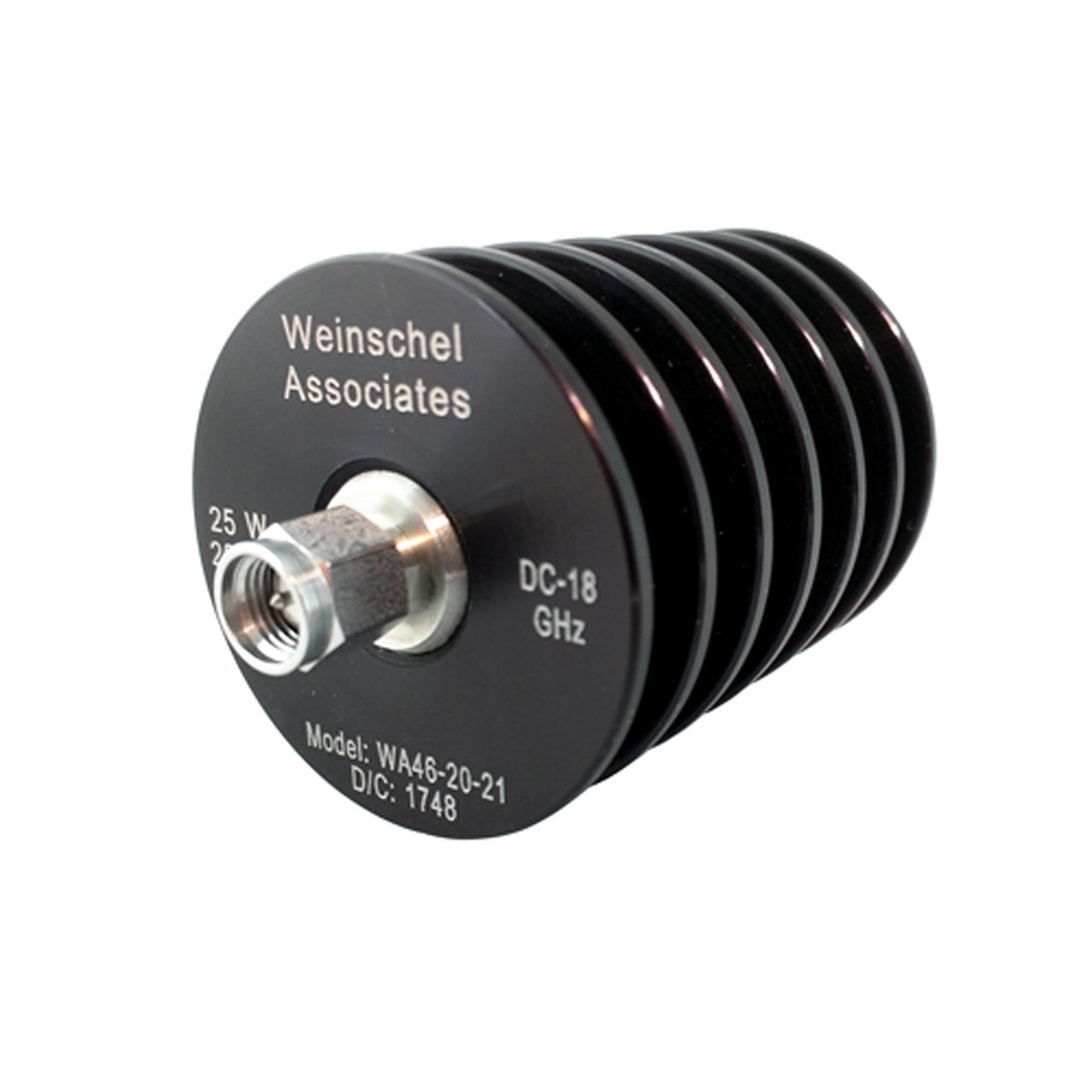 DAIWA - wein Weinschel WA46 Coaxial Attenuator, dc to 18.0 GHz, 25W, N