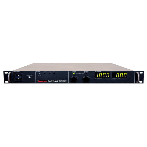 Ametek / Sorensen DCS 10-120E Programmable DC Power Supply, 0 to 10 Vdc, 0 to 120 A