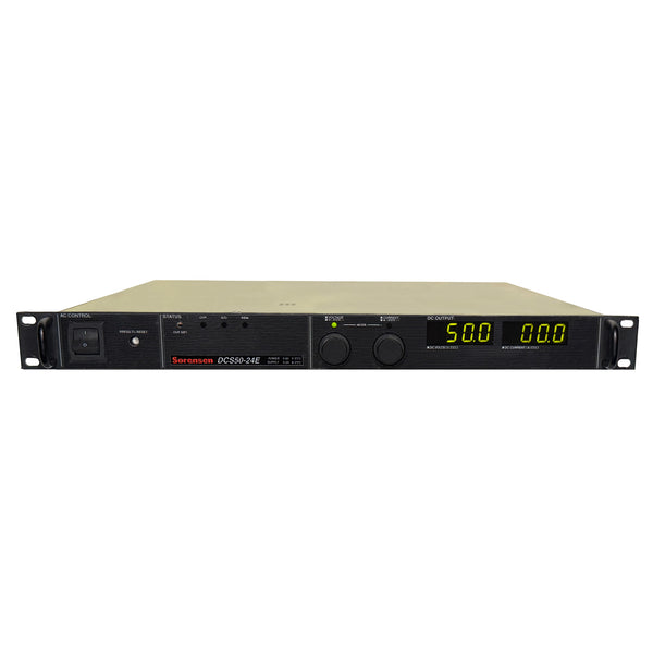 Ametek / Sorensen DCS 50-24E Programmable DC Power Supply, 0 to 50 Vdc, 0 to 24 A