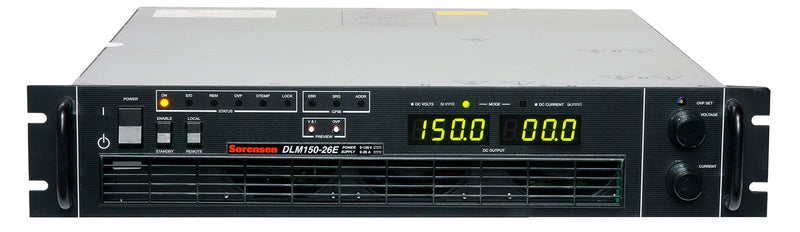 Ametek / Sorensen DLM 150-26E Programmable DC Power Supply, 0 to 150 Vdc, 0 to 26 A