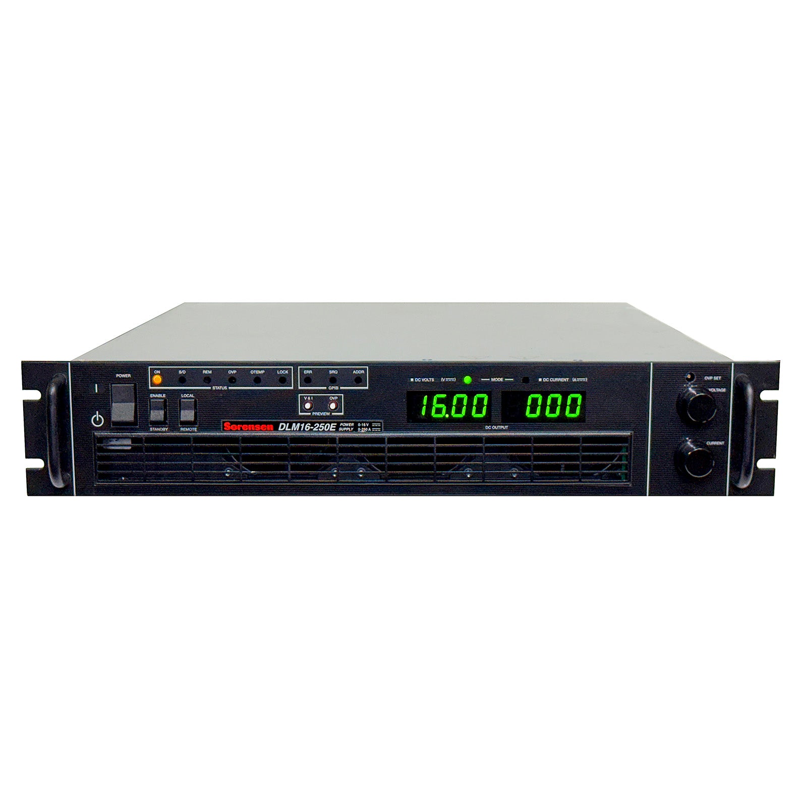 Ametek / Sorensen DLM 16-250E Programmable DC Power Supply, 0 to 16 Vdc, 0 to 250 A