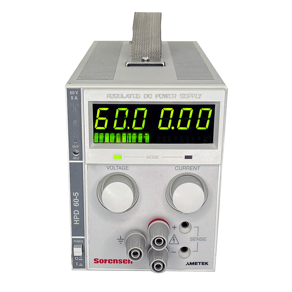 Ametek / Sorensen / Xantrex HPD 60-5 DC Power Supply, 0-60Vdc, 0-5A