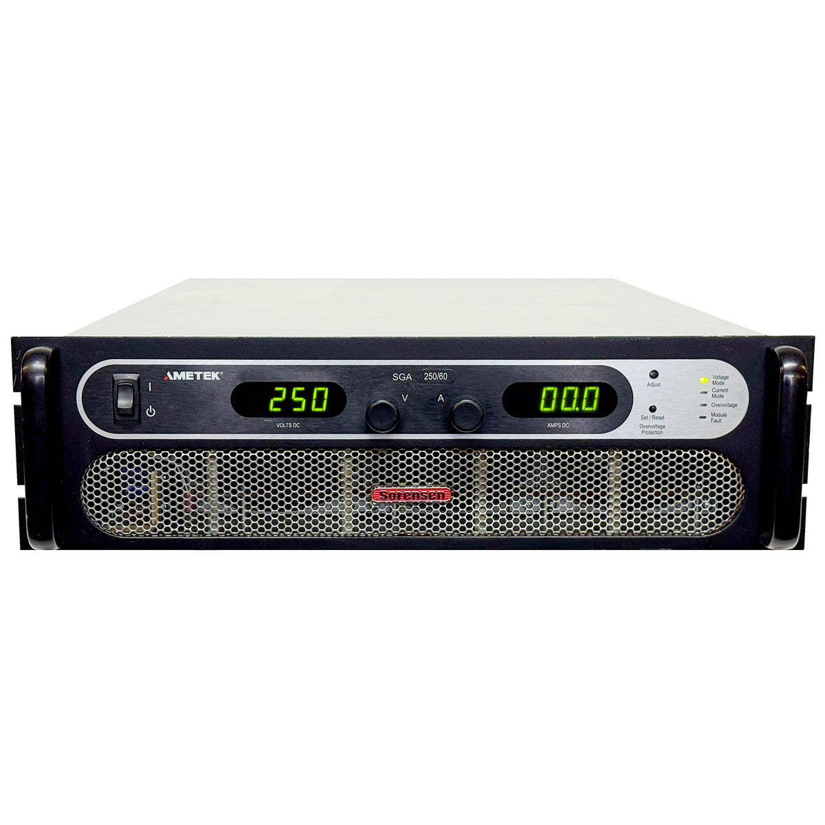 Ametek / Sorensen SGA250X60C Programmable Precision High Power DC Power Supply, 0 to 250 Vdc, 0 to 60 A