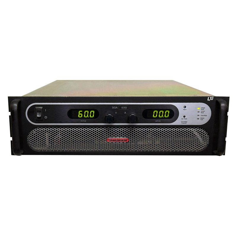 Ametek / Sorensen SGA60X83C Programmable Precision High Power DC Power Supply, 0 to 60 Vdc, 0 to 83 A