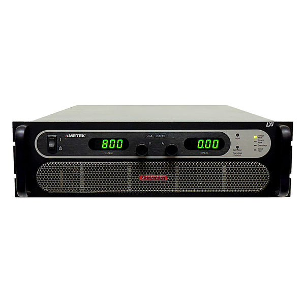 Ametek / Sorensen SGA800X19E Programmable Precision High Power DC Power Supply, 0 to 800 Vdc, 0 to 19 A