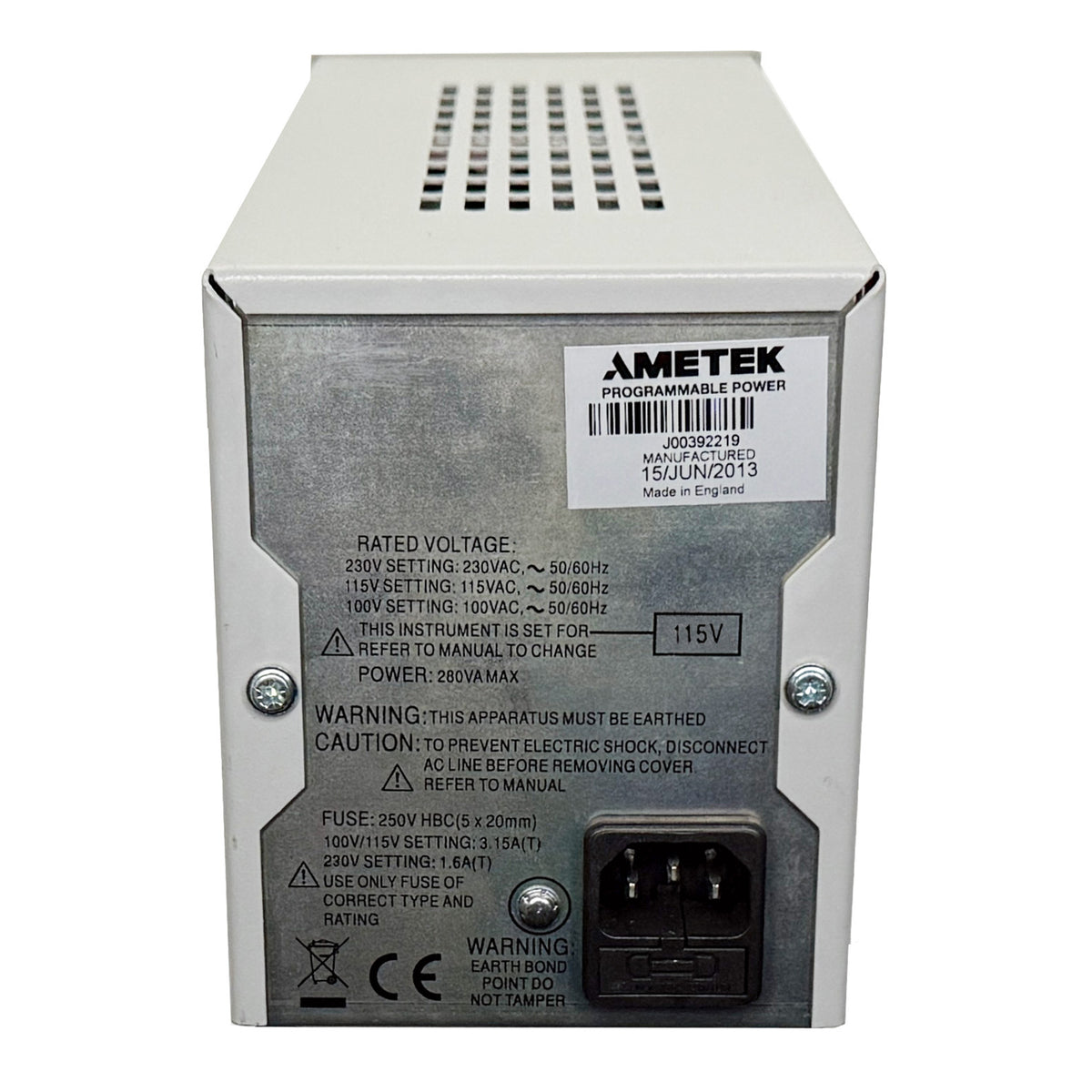Ametek / Sorensen XEL 30-3 DC Power Supply, 0-30 Vdc, 0-3 A