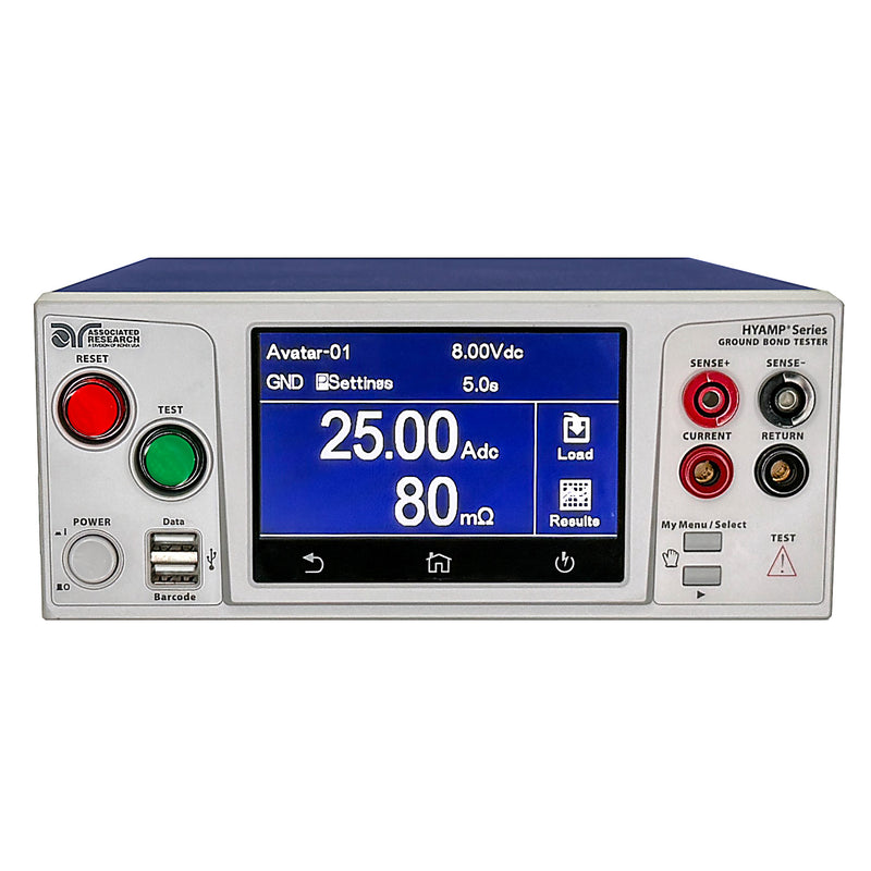 Associated Research 3240 AC/DC Ground Bond Tester, 40 Amp
