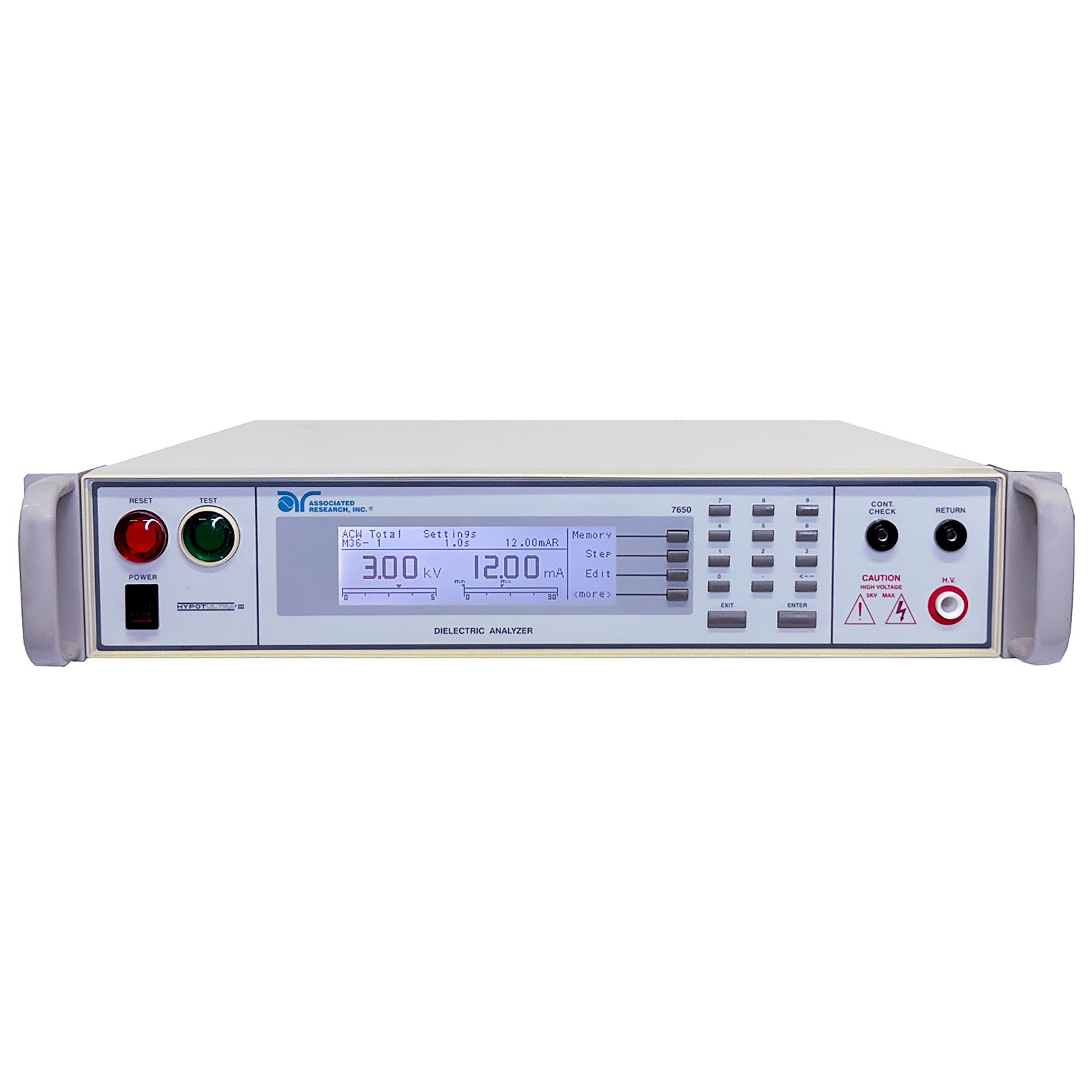Associated Research 7650 Electrical Safety Tester, 5 kVac, 5 kVdc