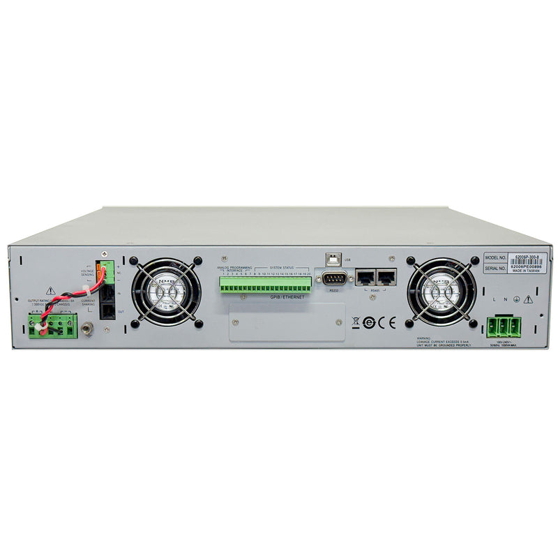 Chroma 62006P-300-8 Programmable DC Power Supply, 0 to 300 V, 0 to 8 A, 600 W
