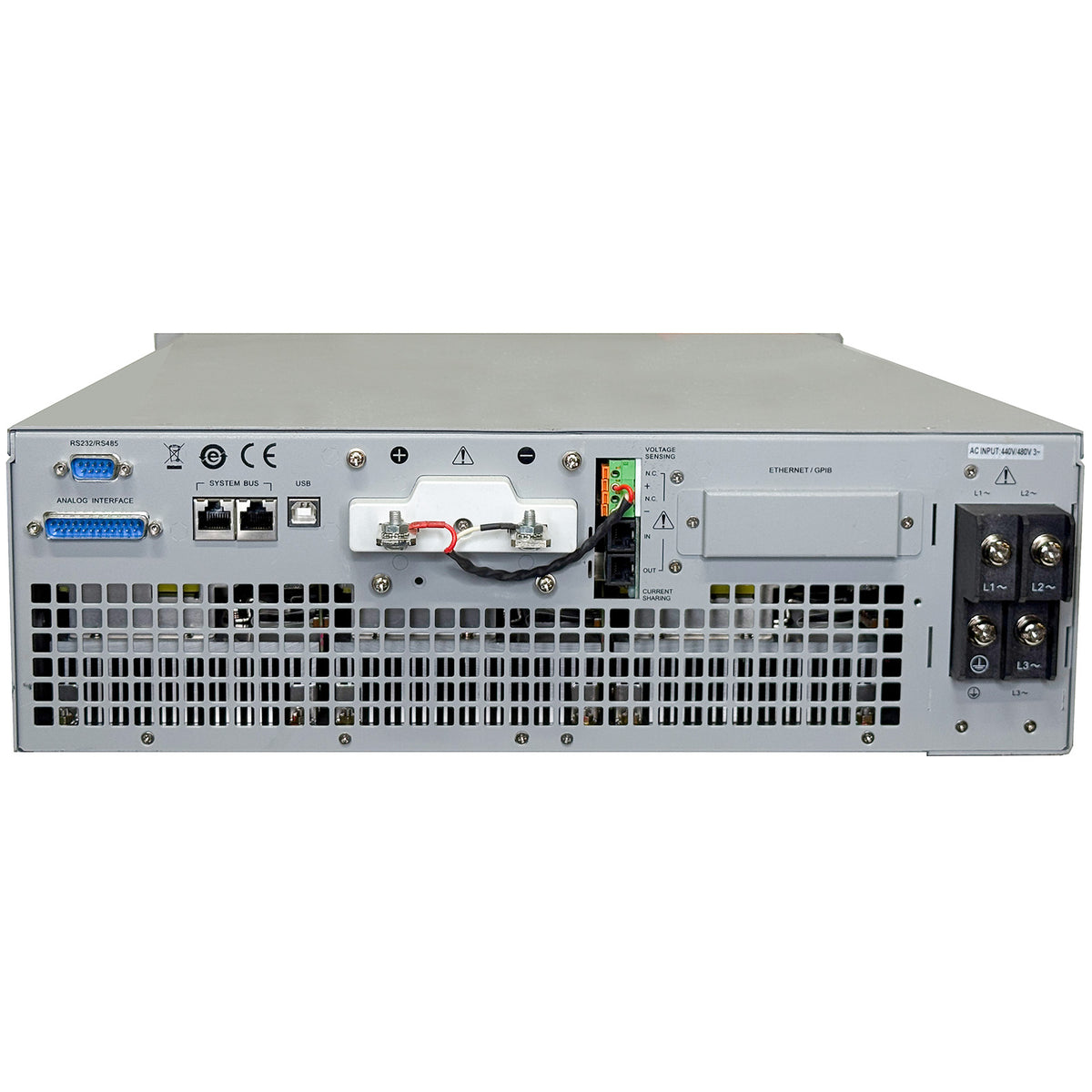 Chroma 62150H-600 Programmable DC Power Supply, 0 to 600 V, 0 to 25 A, 15 kW