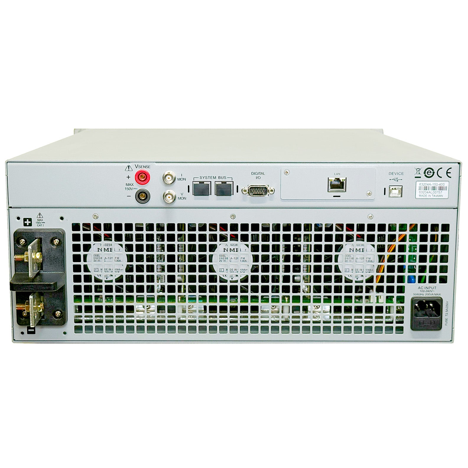 Chroma 63204A High Power DC Electronic Load, 150 V, 400 A, 4 kW