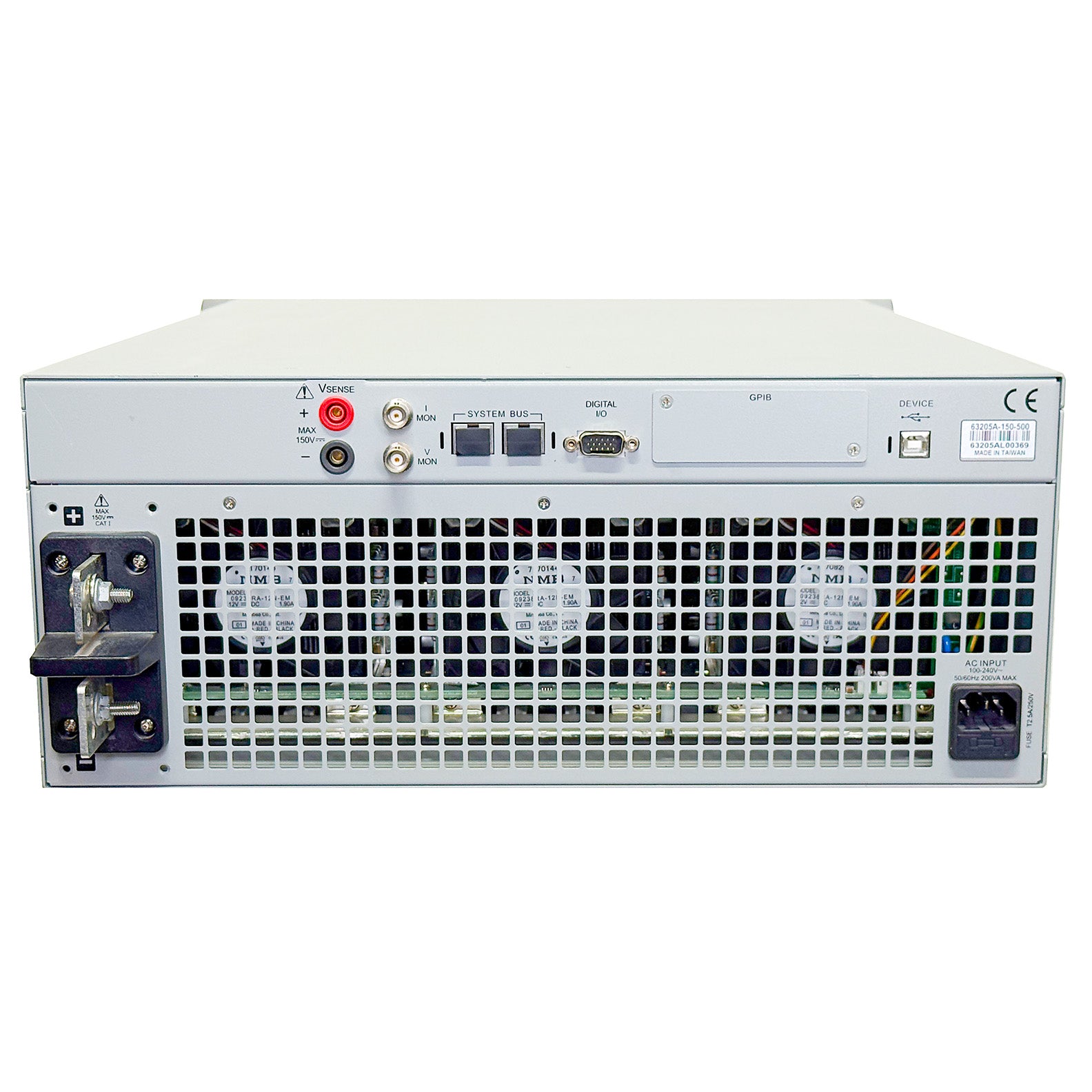Chroma 63205A High Power DC Electronic Load, 150 V, 500 A, 5 kW